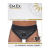 Em Ex Fit Harness Corset 2xlarge Black