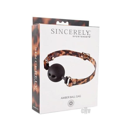 Sincerely Amber Ball Gag