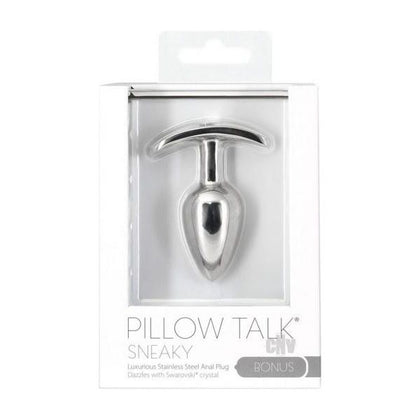 Pillow Talk Sneaky Steel Anal Plug