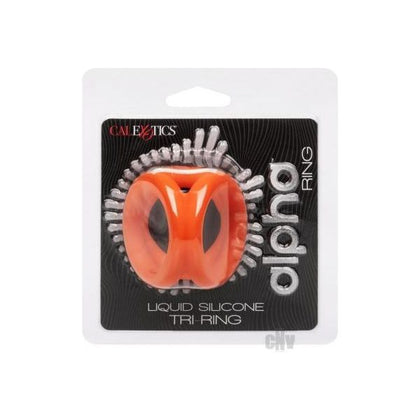 Alpha Liquid Silicone Tri Ring Orn