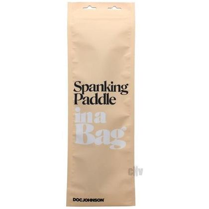 In A Bag Spanking Paddle Black