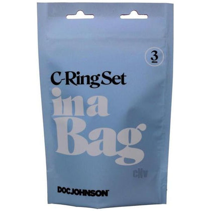 In A Bag Cock Ring Set Black