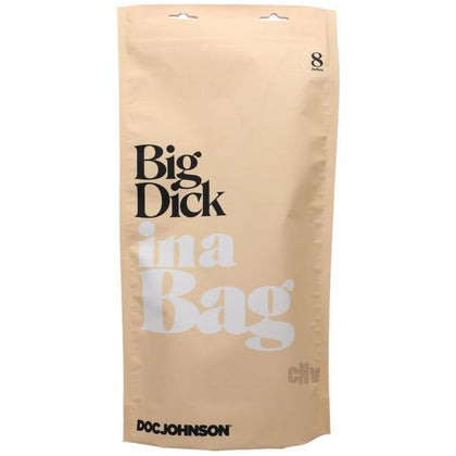 In A Bag Big Dick 8in Clear