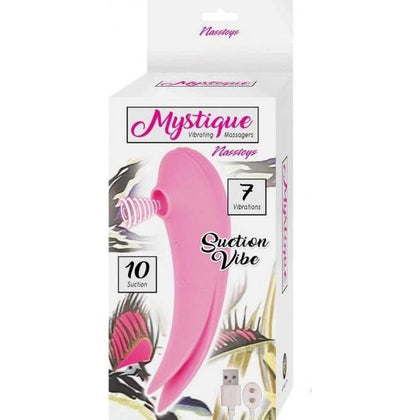 Mystique Vibe Massager Suction Pink