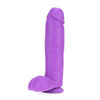 Neo Dual Density Dildo 10` Neon Purple