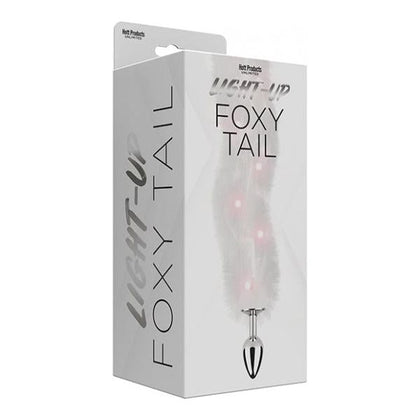 Foxy Tail Butt Plug White