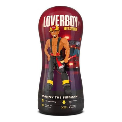 Loverboy Manny Fireman Lube Stroker Tan