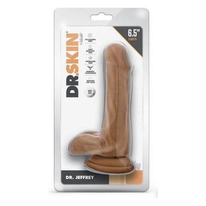 Dr Skin Dr Jeffrey 6.5 Dildo Balls Tan