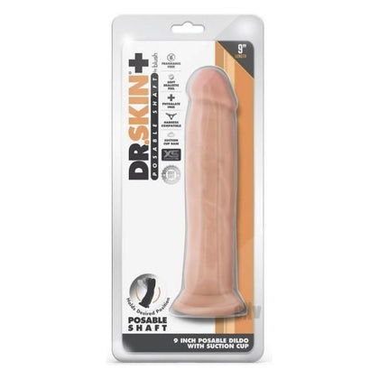 Dr Skin Plus Thick Pose Dildo 9 Vanilla