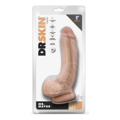 Dr Skin Mr Mayor 9 Dildo Balls Beige