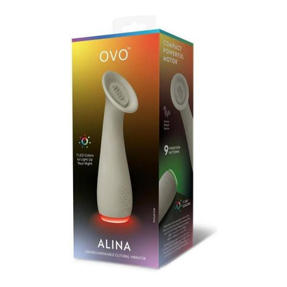 Ovo Alina Clitoral Vibrator Gray