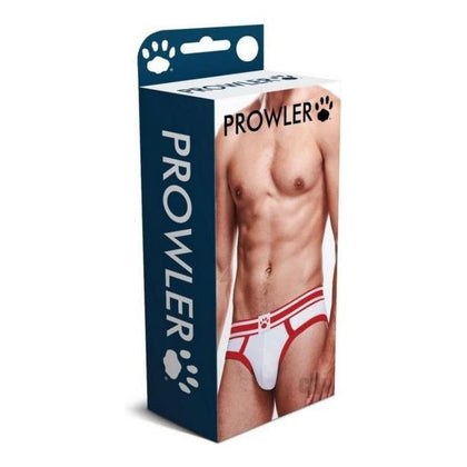 Prowler White/red Brief Md