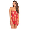 Rene Rofe Queen Of Hearts Tube Dress Red O/S