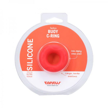 Tantus Buoy C-ring - Small - Crimson