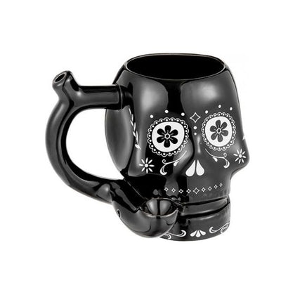 Fashioncraft Novelty Mug - Black Skull