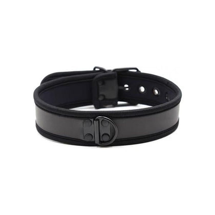Plesur Neoprene Puppy Collar - Black