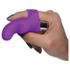 G-thrill Silicone Finger Vibe - Purple