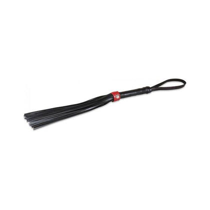 Sultra 14 inches Lambskin Flogger Black Red