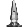 Cloud 9 Big Anal Plug Clear Gray