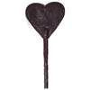 Spartacus Heart Riding Crop Brown Leather