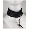 Spartacus Collar & Leash - Neoprene Red