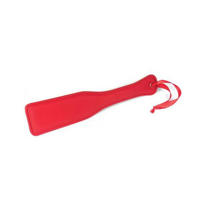 Spartacus Pu Paddle W/reverse Plush - Red