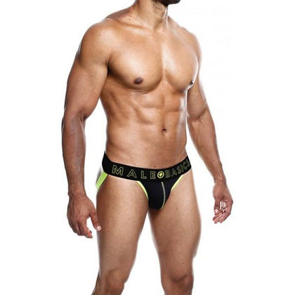 Male Basics Neon Jockstrap Neon Yellow Sm