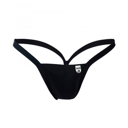 Mob Y Buns Thong Black Small