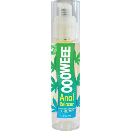 Oooweee Anal Relaxing Silicone Lubricant W/hemp Seed Oil 1.7oz