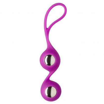 Duo Kegel Balls Purple with Sleeve