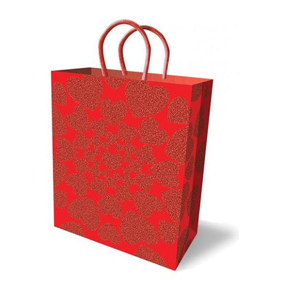 Glitter Hearts Gift Bag