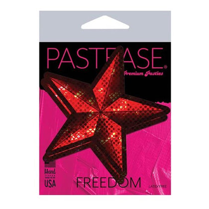 Pastease Diamond Thom Disco Nautical Star - Red O/s