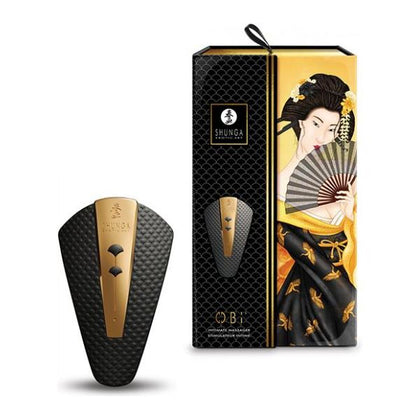 Shunga Obi Intimate Massager - Black