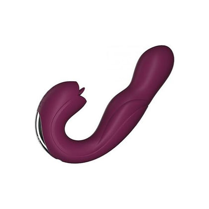 Joi Rotating Head G-spot Vibrator & Clit Licker - Purple