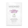 Wicked Sensual Care Simply Hybrid Jelle Lubricant - .1 Oz