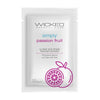 Wicked Sensual Care Simply Water Based Lubricant - .1 Oz Passion Fruit