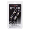 Nipple Grips Weighted Twist Nipple Clamps - Black