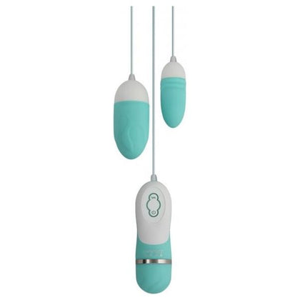 Gigaluv Dual Vibra Bullets 10 Functions Tiffany Blue