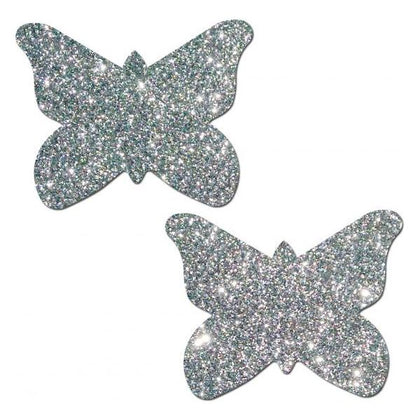 Pastease Silver Glitter Butterfly O/S