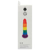 Pride Dildo Realistic Silicone Rainbow