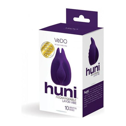 Vedo Huni Rechargeable Finger Vibe - Deep Purple