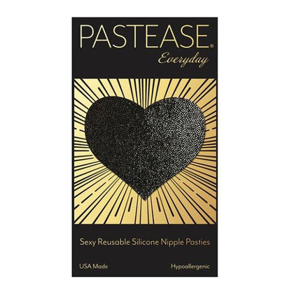 Pastease Reusable Liquid Heart - Black O/s