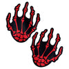 Pastease Skeleton Hands - Red O/s