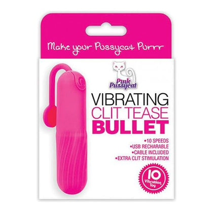 Pink Pussycat Clit Tease Bullet