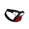 Male Basics Dngeon Snap Jockstrap Red O/s (hanging)