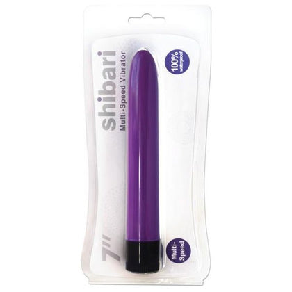 Shibari 7 Multi Speed Vibrator Purple 