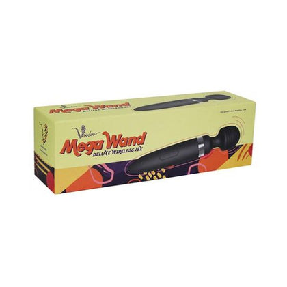 Voodoo Deluxe Mega Wand 28X Black Body Massager