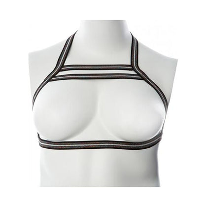 Gender Fluid Silver Lining Harness - S-l Black/silver