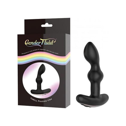 Gender Fluid Thrill Prostate Vibe - Black