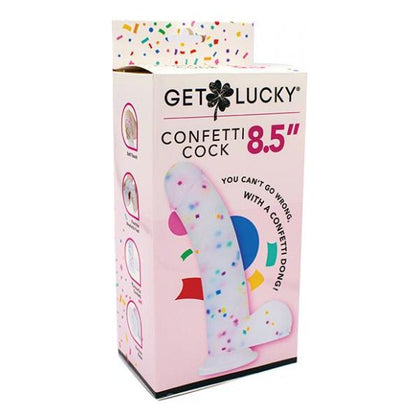 Shibari Get Lucky Confetti Cock 8.5in